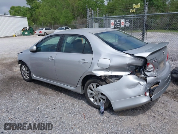2009 Toyota Corolla with VIN 2T1BU40E19C132218, listed as a IAAI auction lot 41937374 with 137,137 mi miles. Bid and sale history available at carsss.com. Image 3.