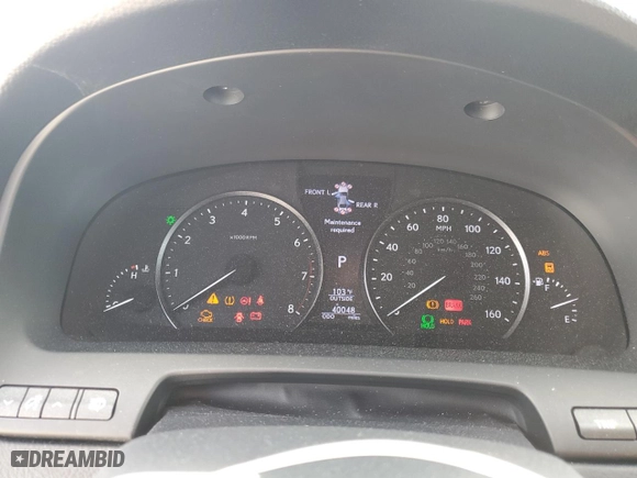 2013 Lexus LS 460 L with VIN JTHGL5EF6D5050814, listed as a Copart auction lot 64771424 with 40,048 mi miles and Salvage Title. Bid and sale history available at carsss.com. Image 9.