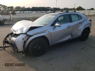 2023 Lexus UX 250h F Sport with VIN JTHB9JBH0P2066035, listed as a Copart auction lot 70838304 with 18,918 mi miles and Salvage Title. Bid and sale history available at DreamBid. Image 1.