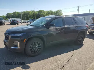 2023 Chevrolet Traverse RS z VIN 1GNEVJKW4PJ301204, wystawiony jako Copart lot #58040455 z przebiegiem 30 683 mil mil oraz Szkoda całkowita • Salvage title. Historia ofert i sprzedaży dostępna na DreamBid. Obrazek 1.
