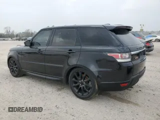 2015 Land Rover Range Rover Sport HSE with VIN SALWR2VF6FA602132, listed as a Copart auction lot 48821065 with 0 mi miles and Salvage Title. Bid and sale history available at carsss.com. Image 2.