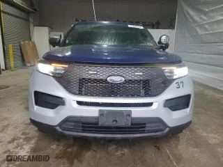 2020 Ford Police Interceptor Utility with VIN 1FM5K8AB5LGB76659, listed as a Copart auction lot 47830355 with 86,147 mi miles and Salvage Title. Bid and sale history available at carsss.com. Image 5.