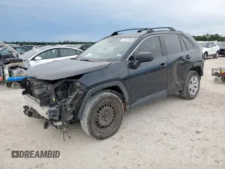 2019 Toyota RAV4 LE with VIN JTMH1RFV3KJ006654, listed as a Copart auction lot 62124965 with 134,809 mi miles and Salvage title. Bid and sale history available at DreamBid. Image 1.