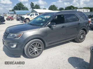 2016 Ford Explorer Sport с VIN 1FM5K8GT5GGC85077, выставлен на аукционе Copart как лот 62945655 с пробегом 105 087 миль миль и Списание • Salvage title. История ставок и продаж доступна на DreamBid. Изображение 1.