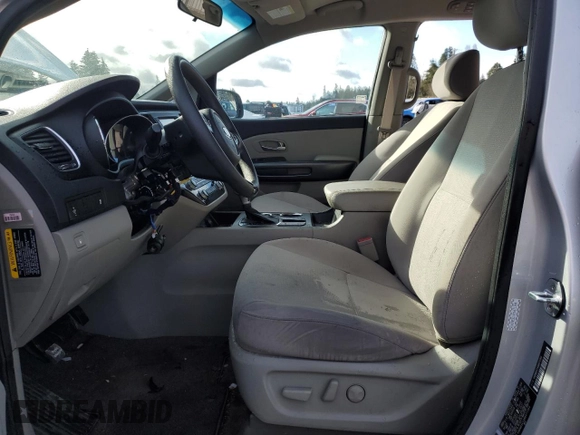 2021 Kia Sedona LX with VIN KNDMB5C14M6671364, listed as a Copart auction lot 48707495 with 58,661 mi miles and Salvage Title. Bid and sale history available at carsss.com. Image 7.
