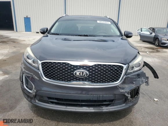2017 Kia Sorento L with VIN 5XYPG4A37HG206934, listed as a Copart auction lot 50535825 with 82,112 mi miles and Salvage Title. Bid and sale history available at carsss.com. Image 5.