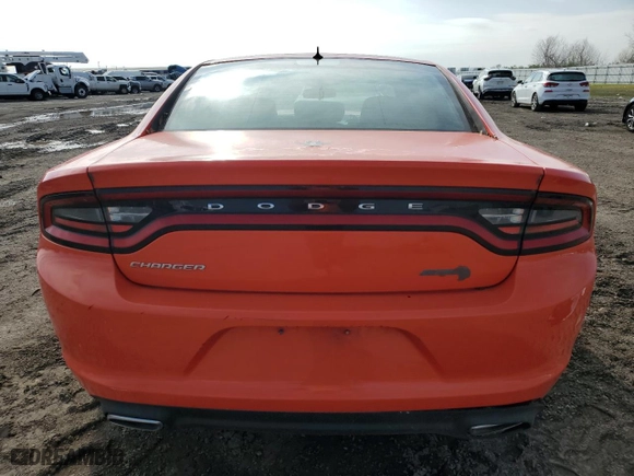 2016 Dodge Charger SE with VIN 2C3CDXBG6GH310362, listed as a Copart auction lot 45553365 with 58,867 mi miles and Salvage Title. Bid and sale history available at carsss.com. Image 6.