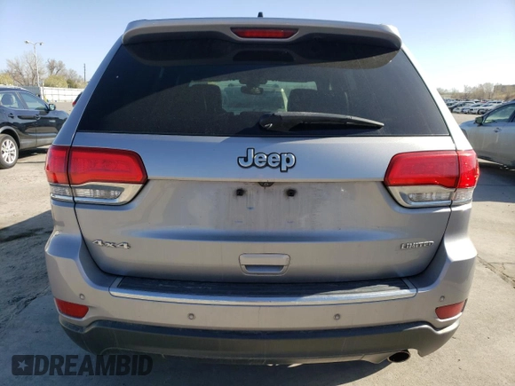 2018 Jeep Grand Cherokee Sterling Edition with VIN 1C4RJFBG4JC128226, listed as a Copart auction lot 52759825 with 134,882 mi miles and Salvage Title. Bid and sale history available at carsss.com. Image 6.