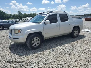 2007 Honda Ridgeline RTL with VIN 2HJYK16567H522803, listed as a Copart auction lot 61135745 with 132,775 mi miles and Salvage title. Bid and sale history available at DreamBid. Image 1.