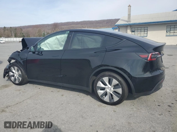 2022 Tesla Model Y Long Range with VIN 7SAYGAEE3NF310888, listed as a Copart auction lot 51361465 with Not Provided miles and Salvage Title. Bid and sale history available at carsss.com. Image 2.