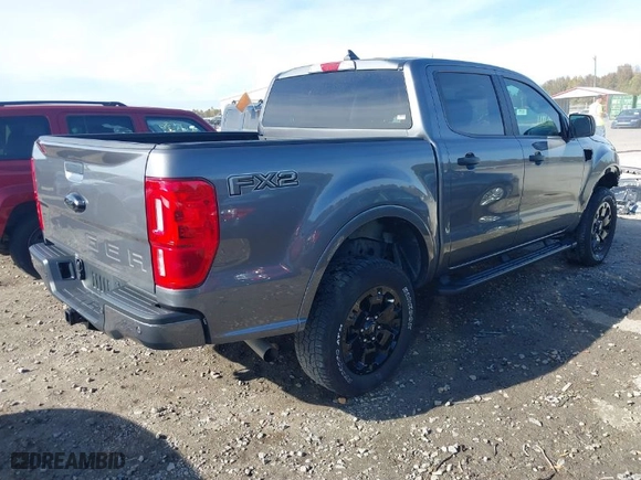 2023 Ford Ranger XL with VIN 1FTER4EH3PLE02170, listed as a IAAI auction lot 40761384 with 35,584 mi miles. Bid and sale history available at carsss.com. Image 4.