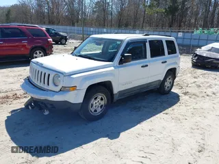 2011 Jeep Patriot Sport with VIN 1J4NT1GA1BD224580, listed as a IAAI auction lot 41670038 with 126,298 mi miles and . Bid and sale history available at carsss.com. Image 2.