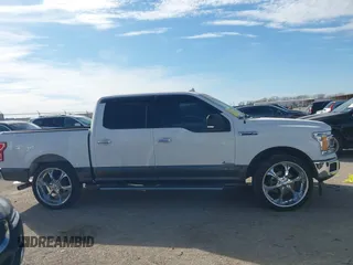 2018 Ford F-150 XL with VIN 1FTEW1C59JKD98218, listed as a IAAI auction lot 41406012 with 103,435 mi miles. Bid and sale history available at carsss.com. Image 13.