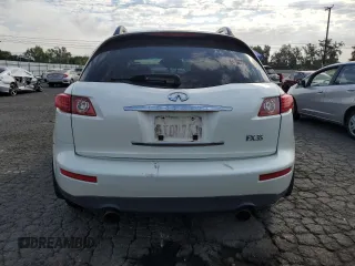 2005 Infiniti FX with VIN JNRAS08W75X218197, listed as a Copart auction lot 70484194 with 153,426 mi miles and Salvage Title. Bid and sale history available at DreamBid. Image 6.