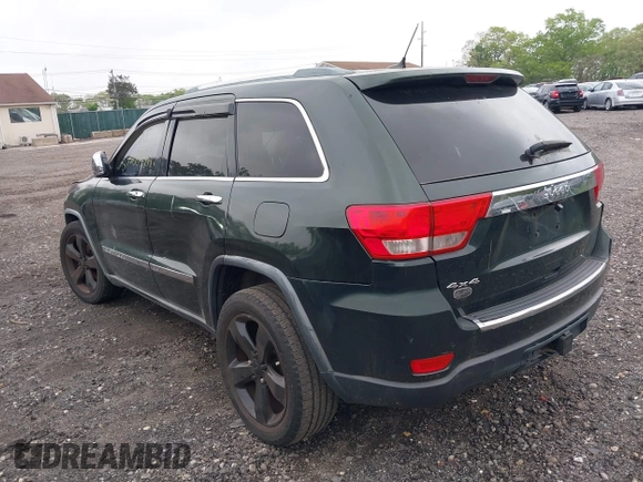 2011 Jeep Grand Cherokee Overland with VIN 1J4RR6GG9BC635930, listed as a IAAI auction lot 42267446 with Not provided miles and . Bid and sale history available at DreamBid. Image 3.