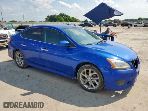 2014 Nissan Sentra SV with VIN 3N1AB7AP1EY302738, listed as a Copart auction lot 59590675 with 191,954 mi miles and Clean title. Bid and sale history available at DreamBid. Image 4.