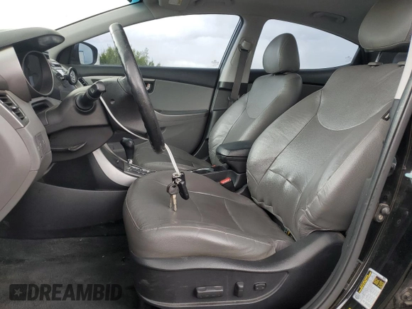 2013 Hyundai Elantra GLS с VIN KMHDH4AE8DU661765, выставлен на аукционе Copart как лот 57524075 с пробегом 195 369 миль миль и Списание • Salvage title. История ставок и продаж доступна на DreamBid. Изображение 7.