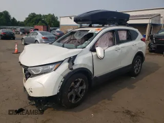 2018 Honda CR-V EX-L z VIN 2HKRW2H82JH672268, wystawiony jako Copart lot #59413585 z przebiegiem Nie podano mil oraz Szkoda całkowita • Salvage title. Historia ofert i sprzedaży dostępna na DreamBid. Obrazek 1.
