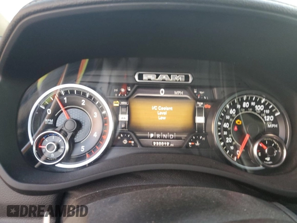 2020 Ram 2500 Laramie with VIN 3C6UR5NL2LG294323, listed as a Copart auction lot 77825684 with 230,012 mi miles and Salvage Title. Bid and sale history available at carsss.com. Image 9.