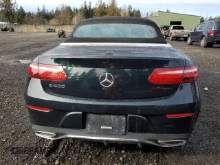 2018 Mercedes-Benz E-Class E 400 with VIN WDD1K6FB8JF046433, listed as a Copart auction lot 46194865 with 0 mi miles and Salvage Title. Bid and sale history available at carsss.com. Image 6.