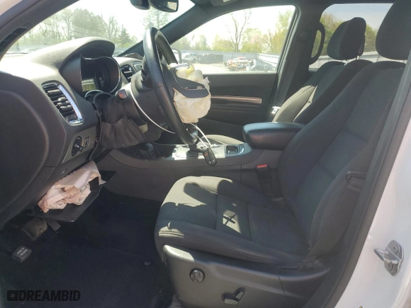 2018 Dodge Durango SXT with VIN 1C4RDJAG7JC355356, listed as a Copart auction lot 52094074 with 107,809 mi miles and Salvage Title. Bid and sale history available at carsss.com. Image 7.
