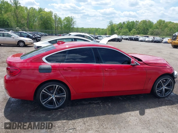 2019 BMW 4 Series 430i xDrive with VIN WBA4J3C52KBL08380, listed as a IAAI auction lot 42090838 with 91,421 mi miles and . Bid and sale history available at DreamBid. Image 13.