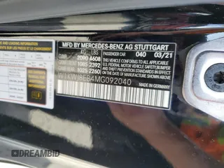 2021 Mercedes-Benz C 300 с VIN W1KWJ8EB4MG092040, выставлен на аукционе Copart как лот 77498434 с пробегом 36 934 миль миль и На запчасти • Non repairable. История ставок и продаж доступна на DreamBid. Изображение 13.