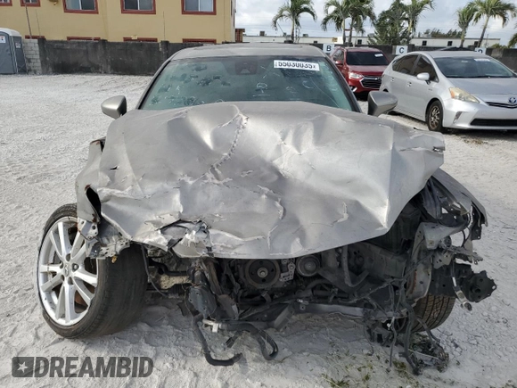 2018 Lexus IS with VIN JTHBA1D24J5068103, listed as a Copart auction lot 55030035 with 0 mi miles and Salvage Title. Bid and sale history available at carsss.com. Image 5.