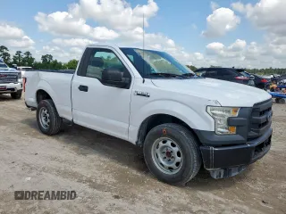 2016 Ford F-150 XL with VIN 1FTMF1C89GKF46916, listed as a Copart auction lot 58996645 with 110,102 mi miles and Salvage title. Bid and sale history available at DreamBid. Image 4.