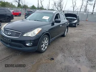 2013 Infiniti EX Journey with VIN JN1BJ0HR3DM480335, listed as a IAAI auction lot 41964573 with 140,765 mi miles. Bid and sale history available at carsss.com. Image 2.