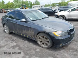 2007 BMW 3 Series 335xi z VIN WBAVD53597AV14820, wystawiony jako IAAI lot #42370492 z przebiegiem 158 498 mil mil oraz . Historia ofert i sprzedaży dostępna na DreamBid. Obrazek 1.