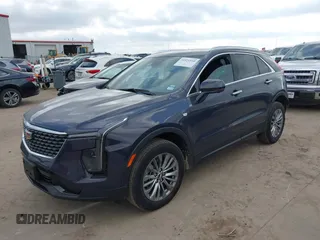 2025 Cadillac XT4 FWD Premium Luxury with VIN 1GYFZCR43SF151884, listed as a IAAI auction lot 41521510 with 2,339 mi miles and . Bid and sale history available at DreamBid. Image 2.