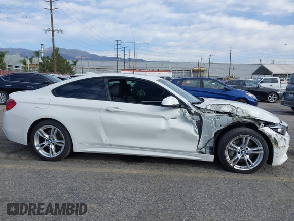 2019 BMW 4 Series 430i with VIN WBA4W3C5XKAF93081, listed as a IAAI auction lot 41689477 with 87,936 mi miles and . Bid and sale history available at DreamBid. Image 6.