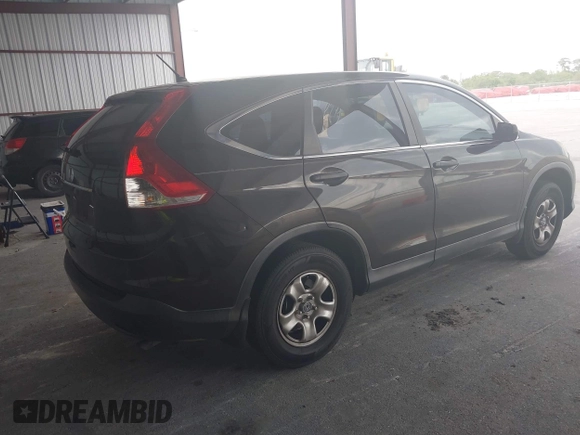 2013 Honda CR-V LX with VIN 5J6RM3H33DL034444, listed as a IAAI auction lot 41874582 with 283,328 mi miles. Bid and sale history available at carsss.com. Image 4.