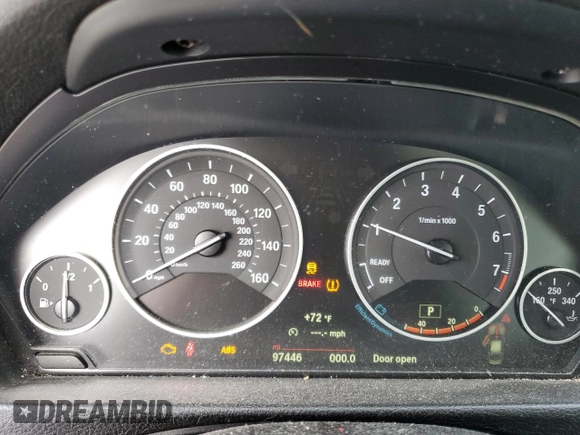 2015 BMW 3 Series 328i xDrive с VIN WBA3B5G54FNS16660, выставлен на аукционе Copart как лот 47927835 с пробегом 97 446 миль миль и Списание • Salvage title. История ставок и продаж доступна на DreamBid. Изображение 9.