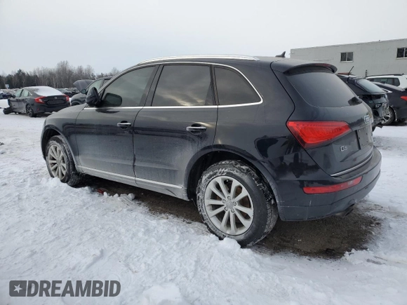 2015 Audi Q5 z VIN WA1LFCFP5FA147722, wystawiony jako Copart lot #42179895 z przebiegiem 157 566 mil mil oraz Czysty tytuł • Clean title. Historia ofert i sprzedaży dostępna na DreamBid. Obrazek 2.