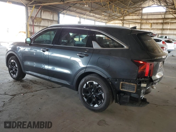 2024 Kia Sorento S z VIN 5XYRL4JC4RG273657, wystawiony jako Copart lot #58602295 z przebiegiem 13 150 mil mil oraz Szkoda całkowita • Salvage title. Historia ofert i sprzedaży dostępna na DreamBid. Obrazek 2.