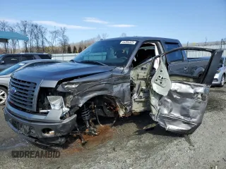 2014 Ford F-150 XL with VIN 1FTFW1CF9EKF51182, listed as a Copart auction lot 44395325 with 170,010 mi miles and Salvage Title. Bid and sale history available at carsss.com. Image 1.