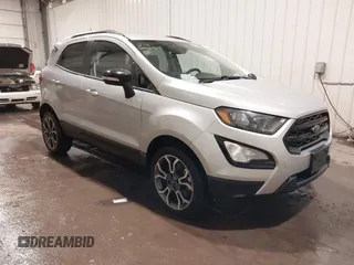2020 Ford EcoSport SES z VIN MAJ6S3JL0LC314996, wystawiony jako IAAI lot #41480908 z przebiegiem 57 441 mil mil oraz . Historia ofert i sprzedaży dostępna na DreamBid. Obrazek 1.