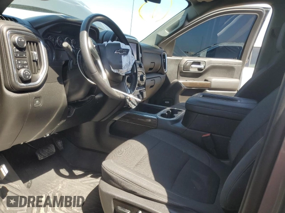 2021 Chevrolet Silverado 1500 LT Trail Boss with VIN 1GCPYFED0MZ286634, listed as a Copart auction lot 52938975 with 47,133 mi miles and Salvage Title. Bid and sale history available at DreamBid. Image 7.