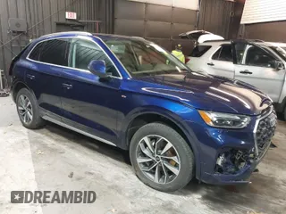 2023 Audi Q5 S line Premium Plus with VIN WA1EAAFY9P2192162, listed as a IAAI auction lot 41716778 with 15,774 mi miles. Bid and sale history available at carsss.com. Image 1.