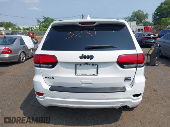 2020 Jeep Grand Cherokee Laredo E with VIN 1C4RJFAG5LC375033, listed as a IAAI auction lot 42415231 with 62,489 mi miles and . Bid and sale history available at DreamBid. Image 16.