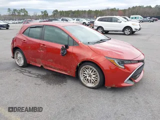 2020 Toyota Corolla Hatchback XSE with VIN JTNC4RBE1L3092006, listed as a IAAI auction lot 41605527 with 44,743 mi miles. Bid and sale history available at carsss.com. Image 1.