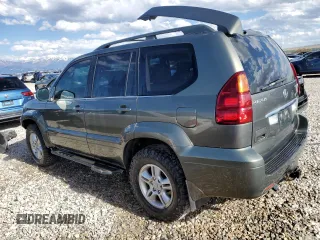 2007 Lexus GX 470 z VIN JTJBT20X170133432, wystawiony jako Copart lot #57578595 z przebiegiem 134 525 mil mil oraz Szkoda całkowita • Salvage title. Historia ofert i sprzedaży dostępna na DreamBid. Obrazek 2.