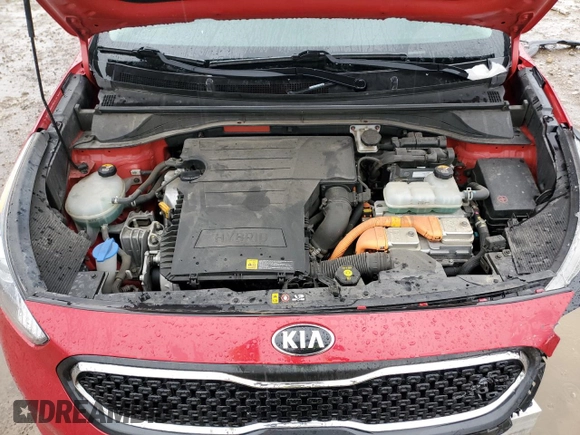 2018 Kia Niro LX with VIN KNDCB3LC7J5170343, listed as a Copart auction lot 47645555 with 83,727 mi miles and Salvage Title. Bid and sale history available at carsss.com. Image 14.