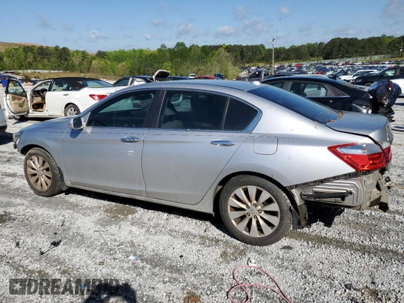 2013 Honda Accord Sdn EX-L with VIN 1HGCR2F86DA116154, listed as a Copart auction lot 52411135 with 251,395 mi miles and Salvage Title. Bid and sale history available at carsss.com. Image 2.