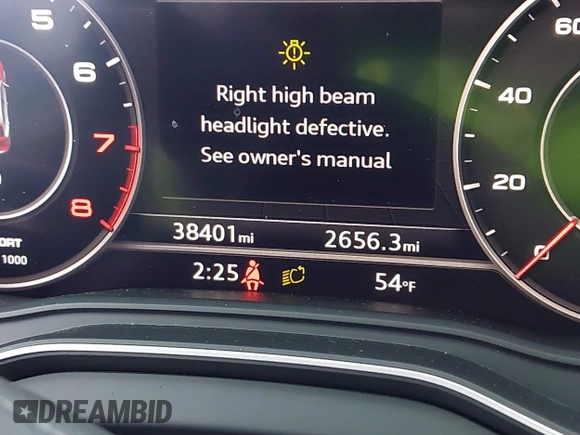 2018 Audi Q5 Prestige with VIN WA1CNAFY2J2248249, listed as a IAAI auction lot 41344379 with 38,401 mi miles. Bid and sale history available at carsss.com. Image 16.