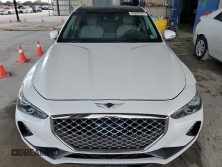 2020 Genesis G70 2.0T with VIN KMTG34LA5LU059898, listed as a Copart auction lot 46987825 with 38,166 mi miles and Salvage title. Bid and sale history available at DreamBid. Image 5.
