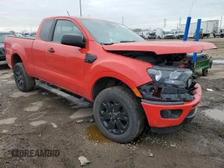 2020 Ford Ranger XL with VIN 1FTER1FH1LLA59768, listed as a Copart auction lot 85789834 with 31,185 mi miles and Salvage title. Bid and sale history available at DreamBid. Image 4.