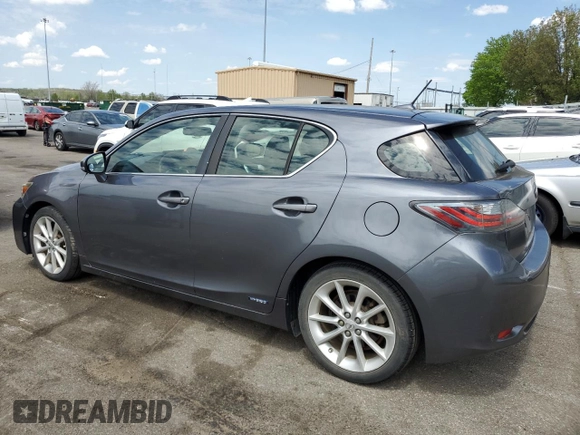 2012 Lexus CT 200h with VIN JTHKD5BH5C2059243, listed as a Copart auction lot 54441075 with 152,481 mi miles and Clean Title. Bid and sale history available at carsss.com. Image 2.